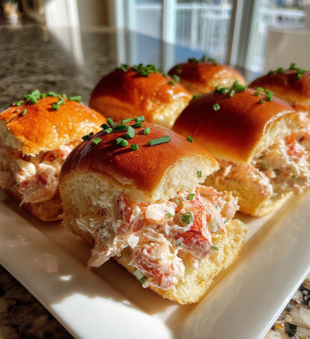 kings hawaiian mini lobster rolls