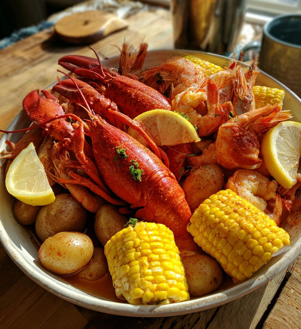 lobster boil party