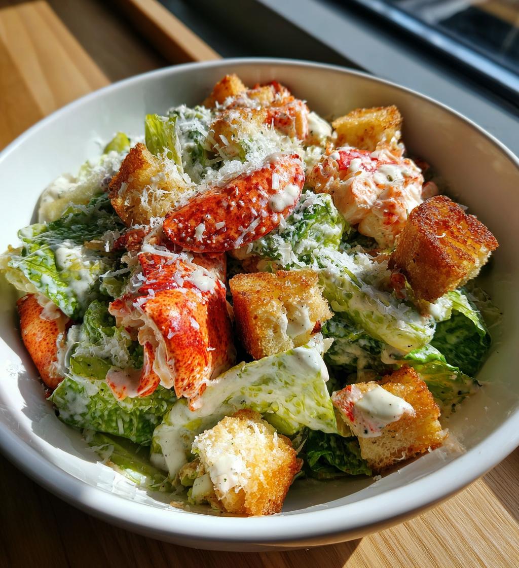 lobster caesar salad