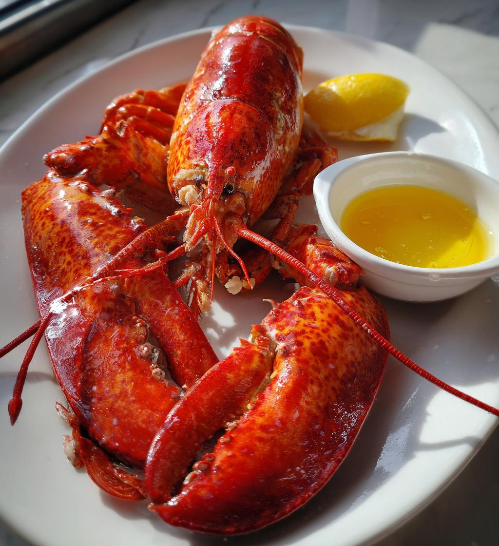lobster close up