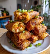lobster egg rolls