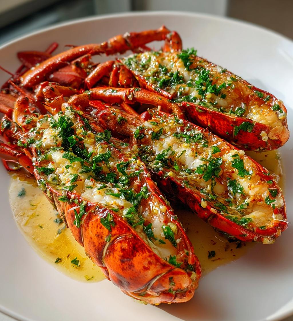 lobster on plate