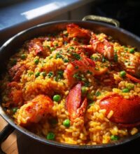 lobster paella