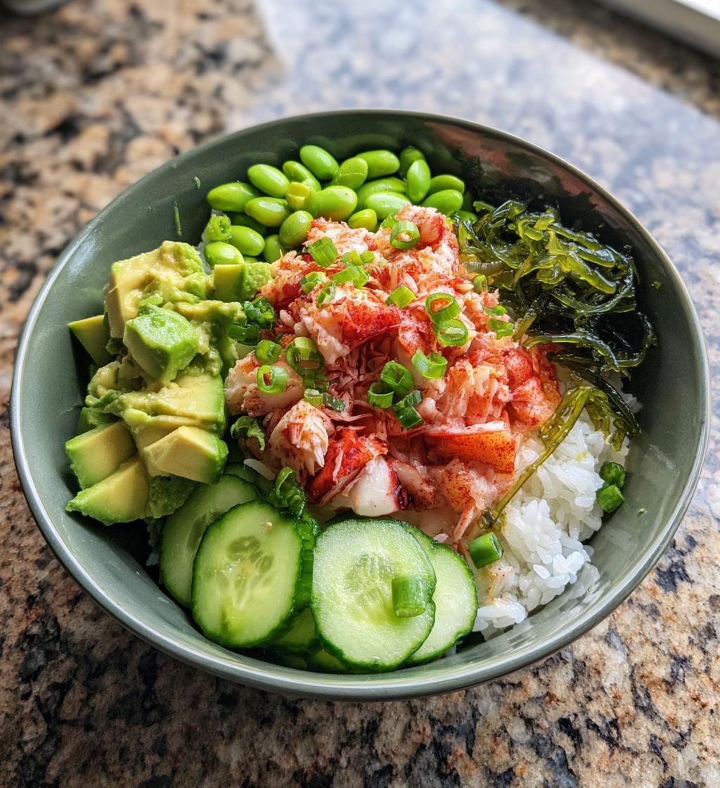 lobster poke bowl