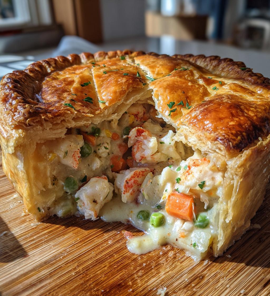 lobster pot pie recipe