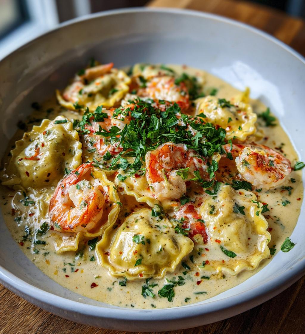 lobster ravioli appetizer