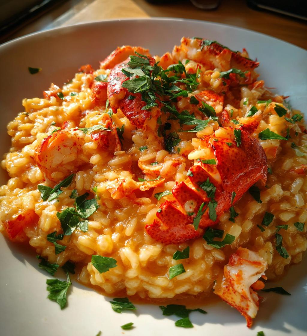 lobster risotto