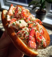 lobster roll sandwich
