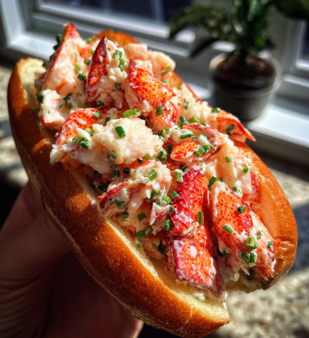 lobster roll sandwich