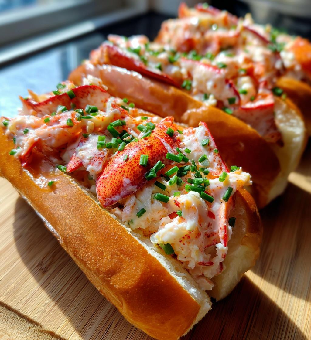 lobster rolls with butter