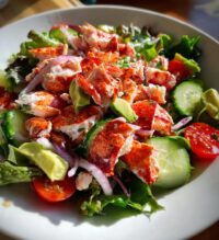 lobster salad fine dining