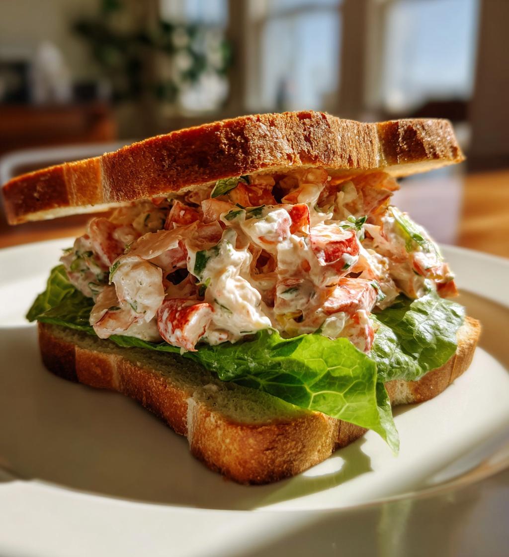 lobster salad sandwich