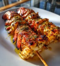 lobster skewers