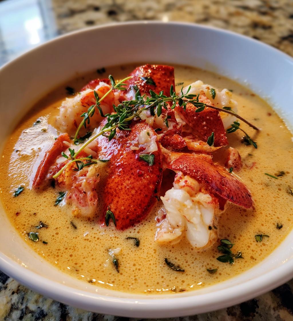lobster soup creamy