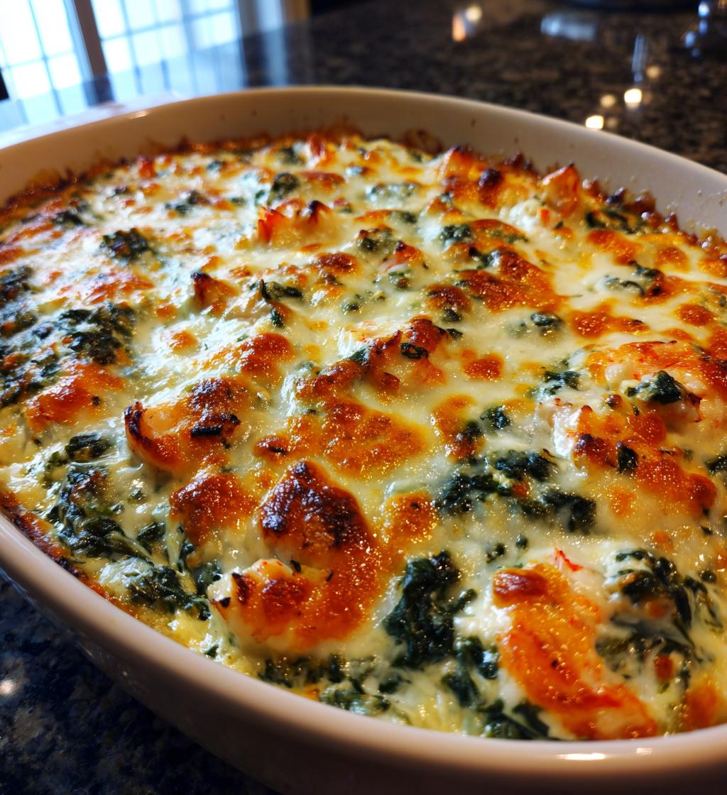 lobster spinach dip