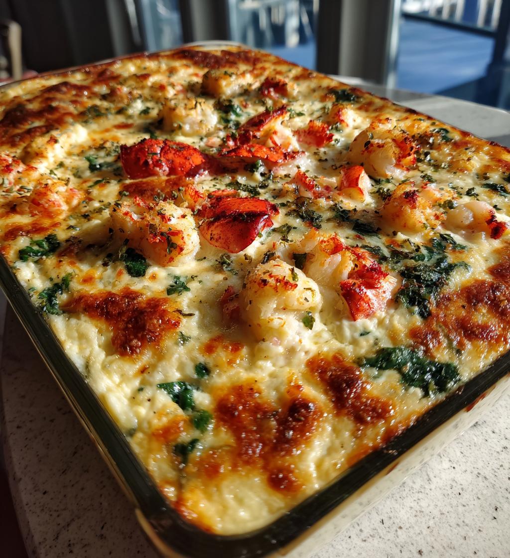 lobster spinach queso