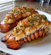 lobster tail plating