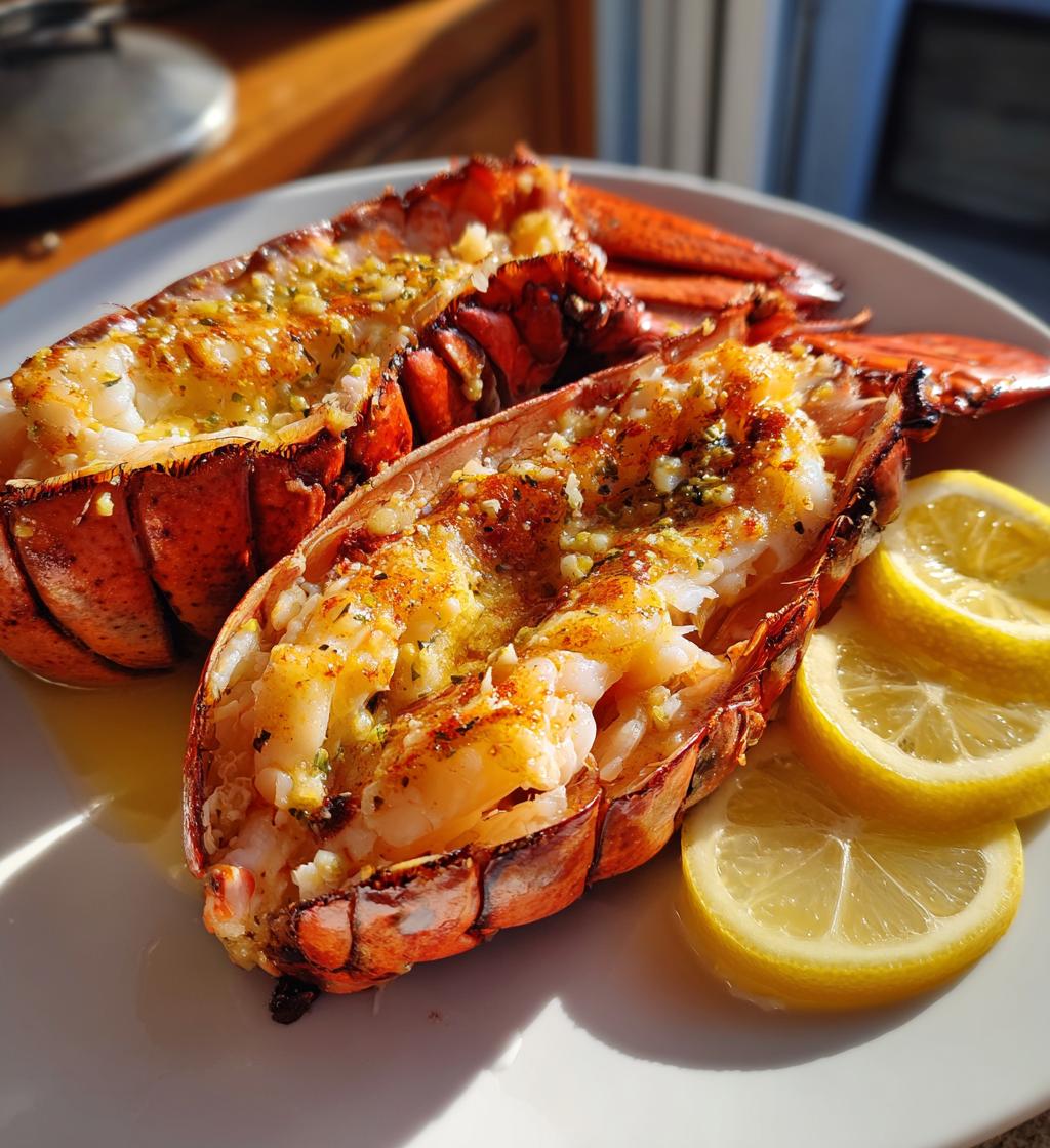 lobster tail preparation