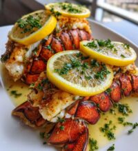 lobster tail presentation