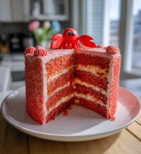 lobster themed cake