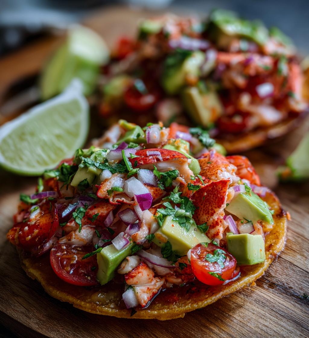 lobster tostadas