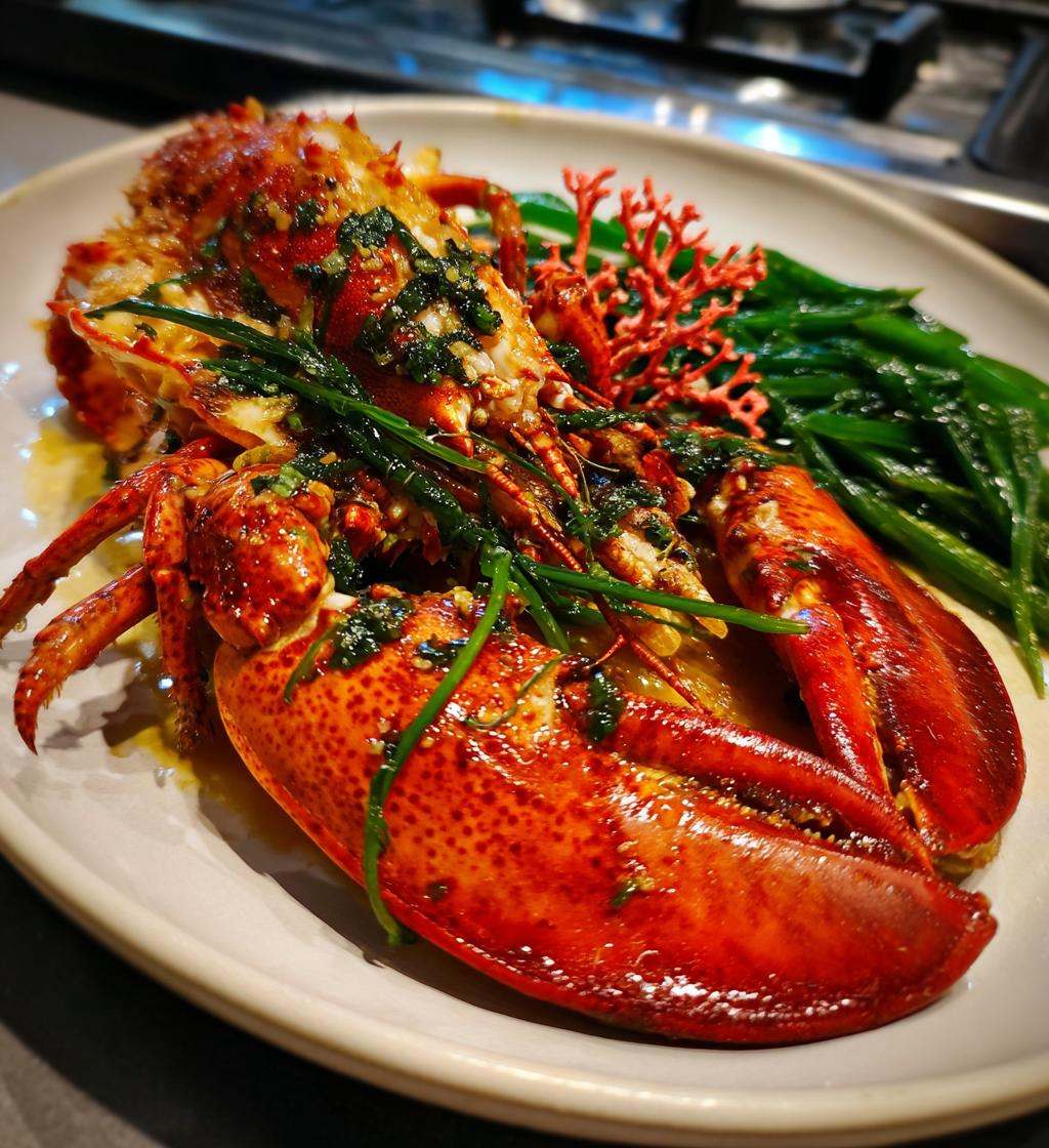 lobster underwater