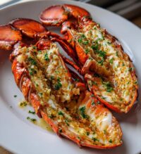 lobster with garlic butter