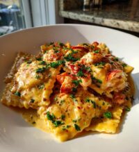 maine lobster ravioli sauce