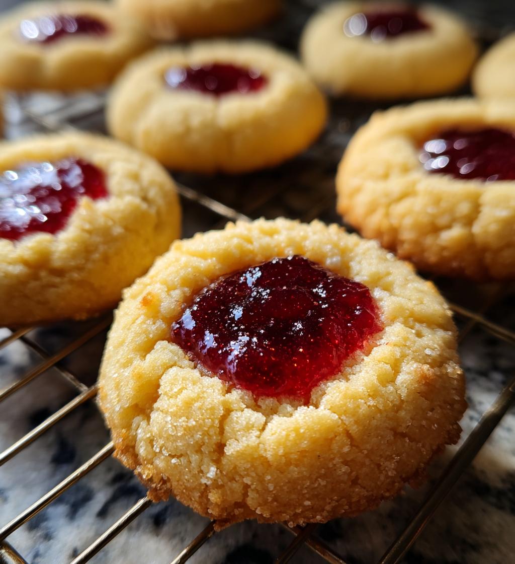 maple thumbprint cookies