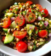 marinated black eyed pea salad