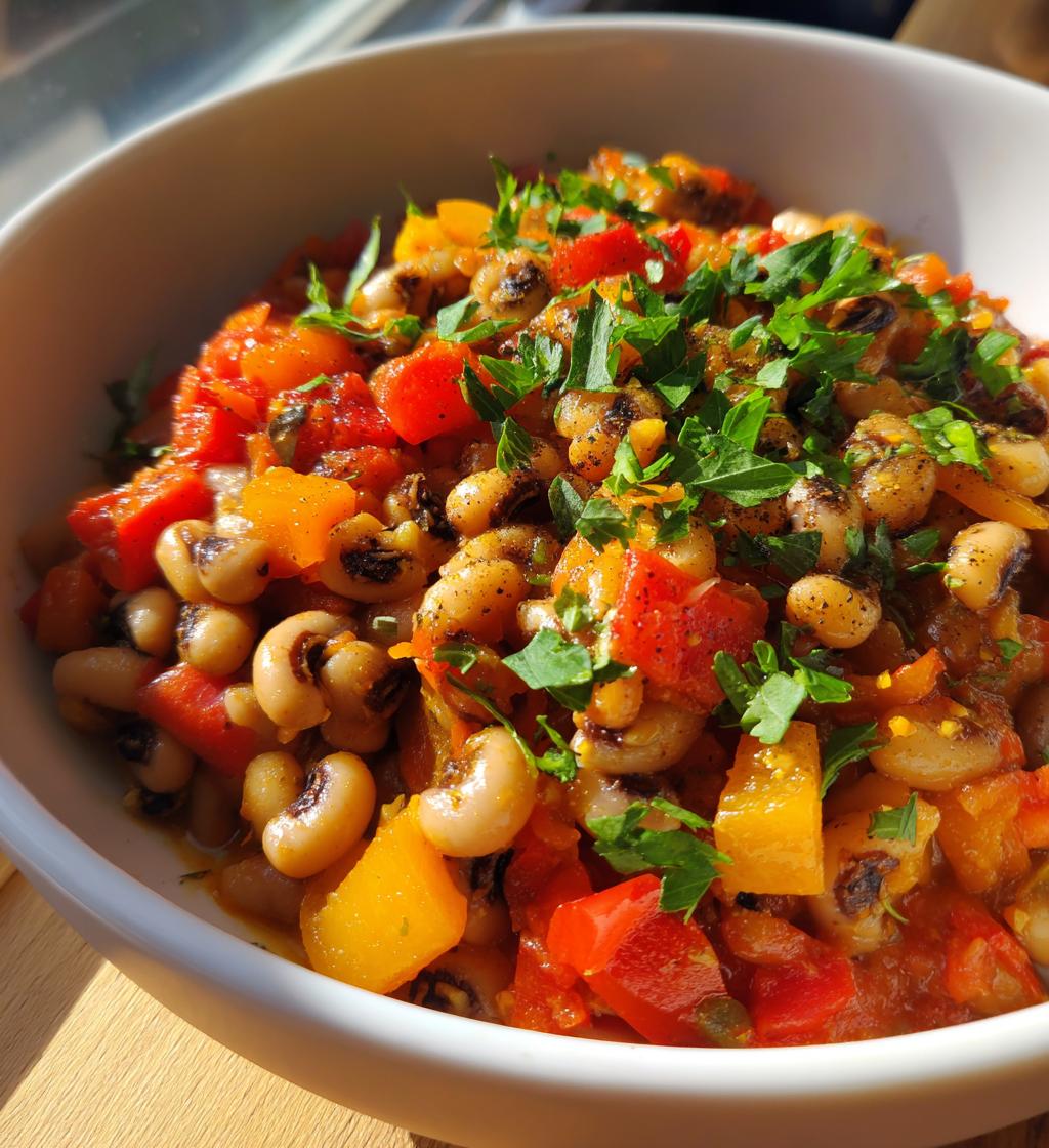 mediterranean black eyed peas