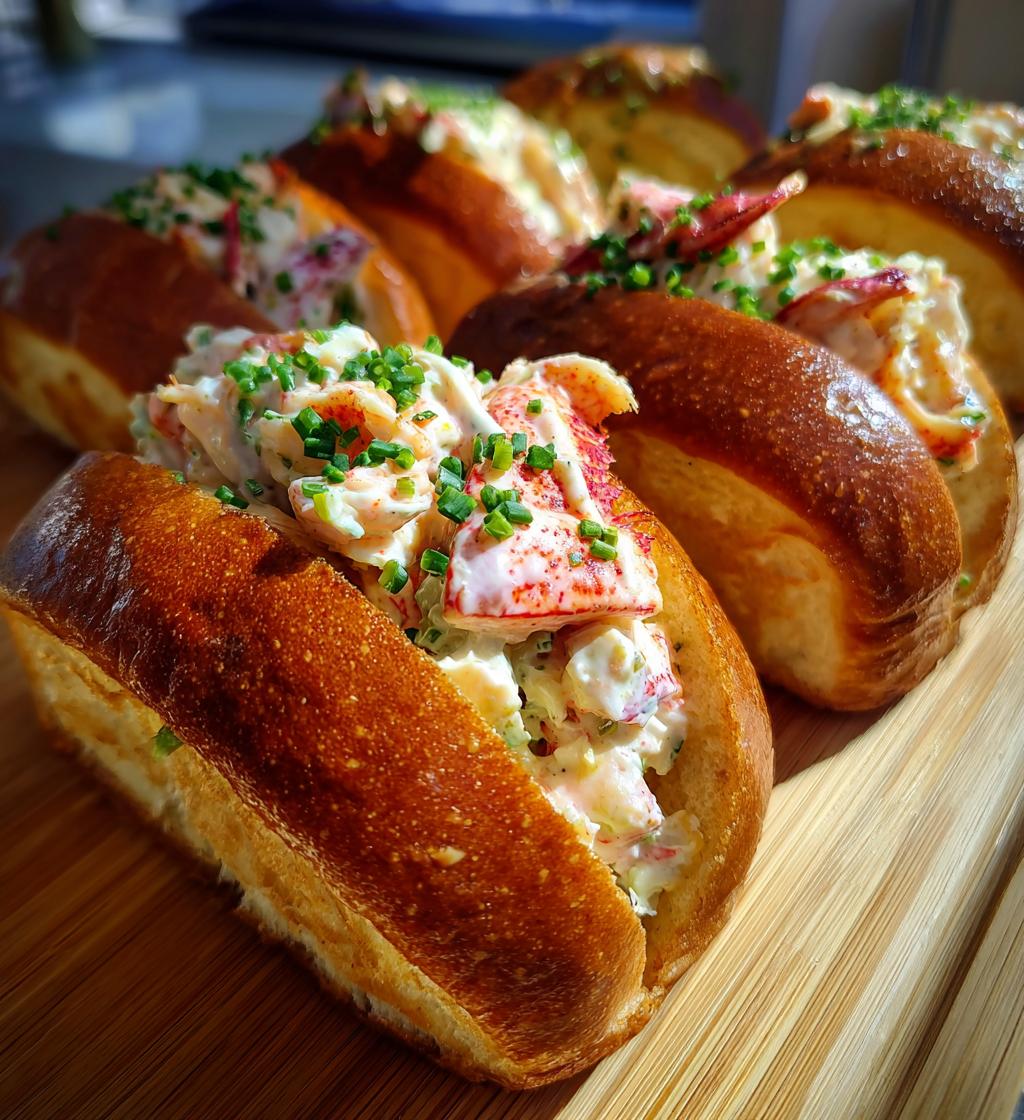 mini brioche lobster rolls
