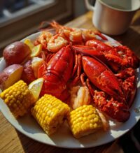 new england lobster boil