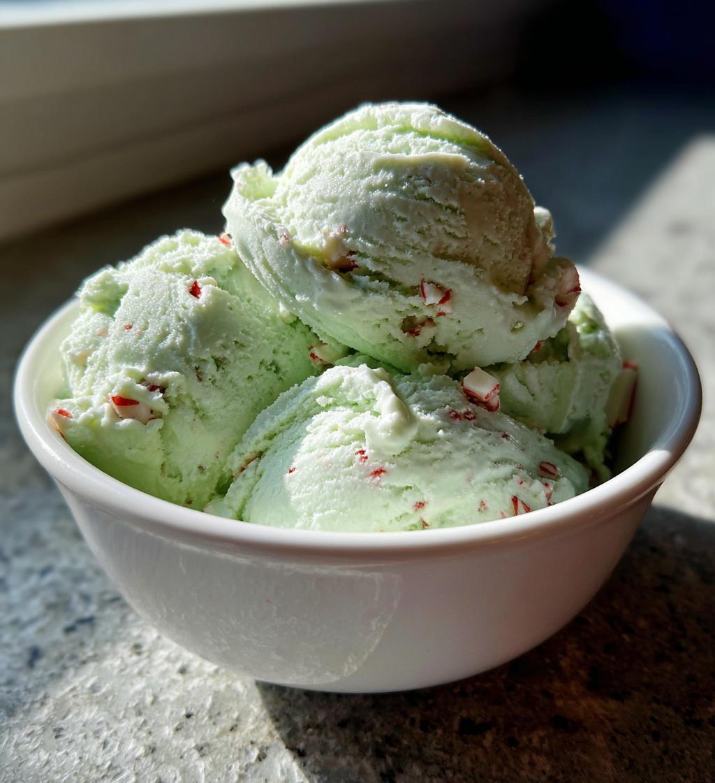 ninja creami peppermint ice cream