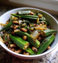 okra black eyed peas