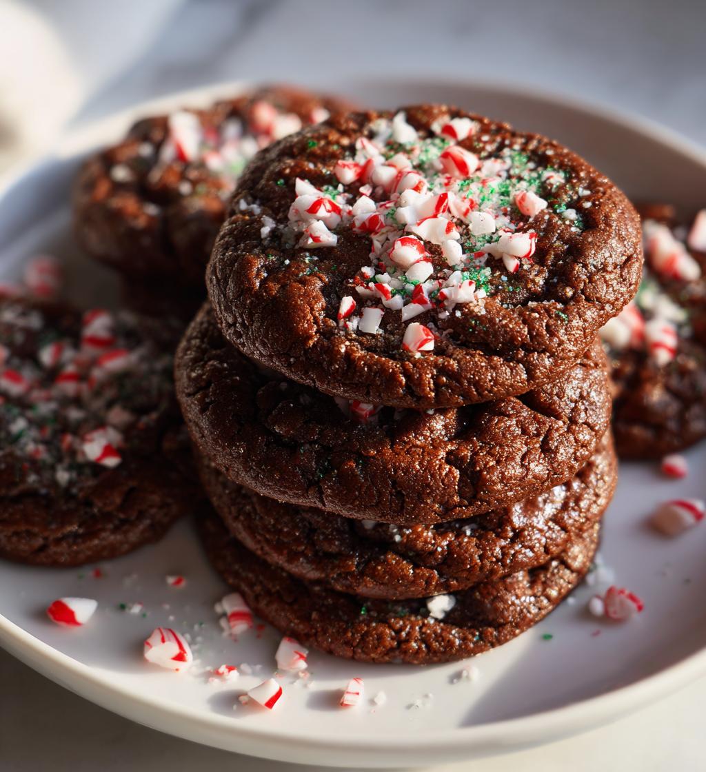 oreo peppermint crunch cookies