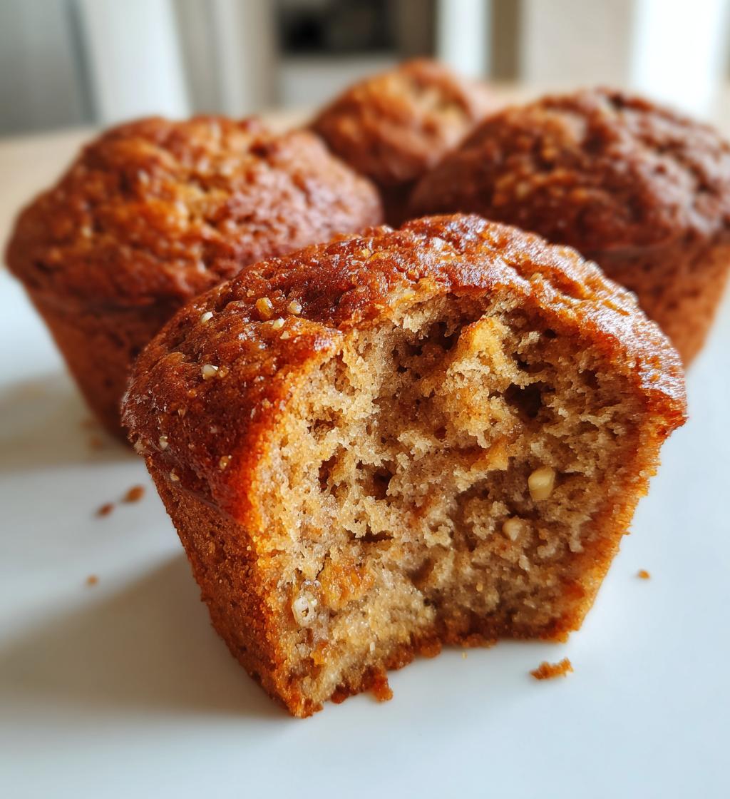 peanut butter banana muffins