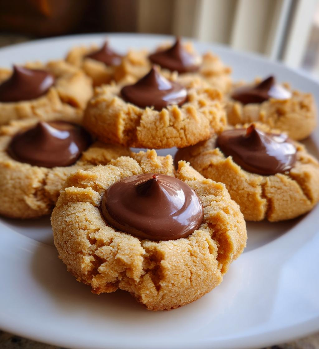 peanut butter blossoms