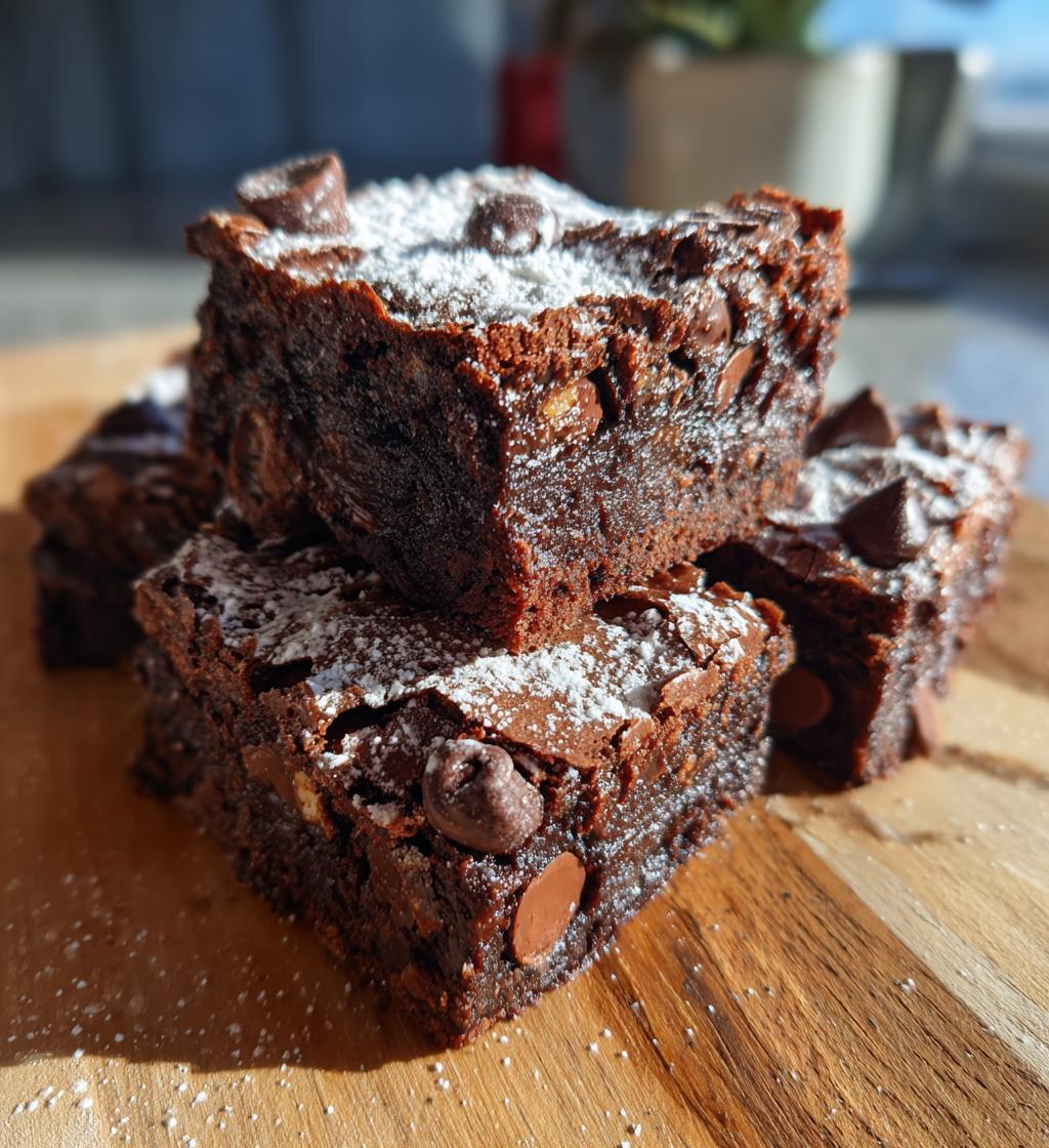 peanut butter brownies