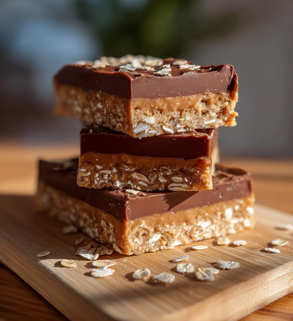 peanut butter chocolate bars