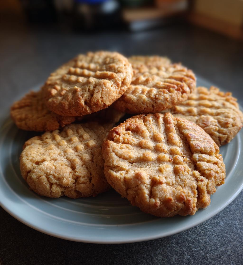 peanut butter cookies 3 ingredient