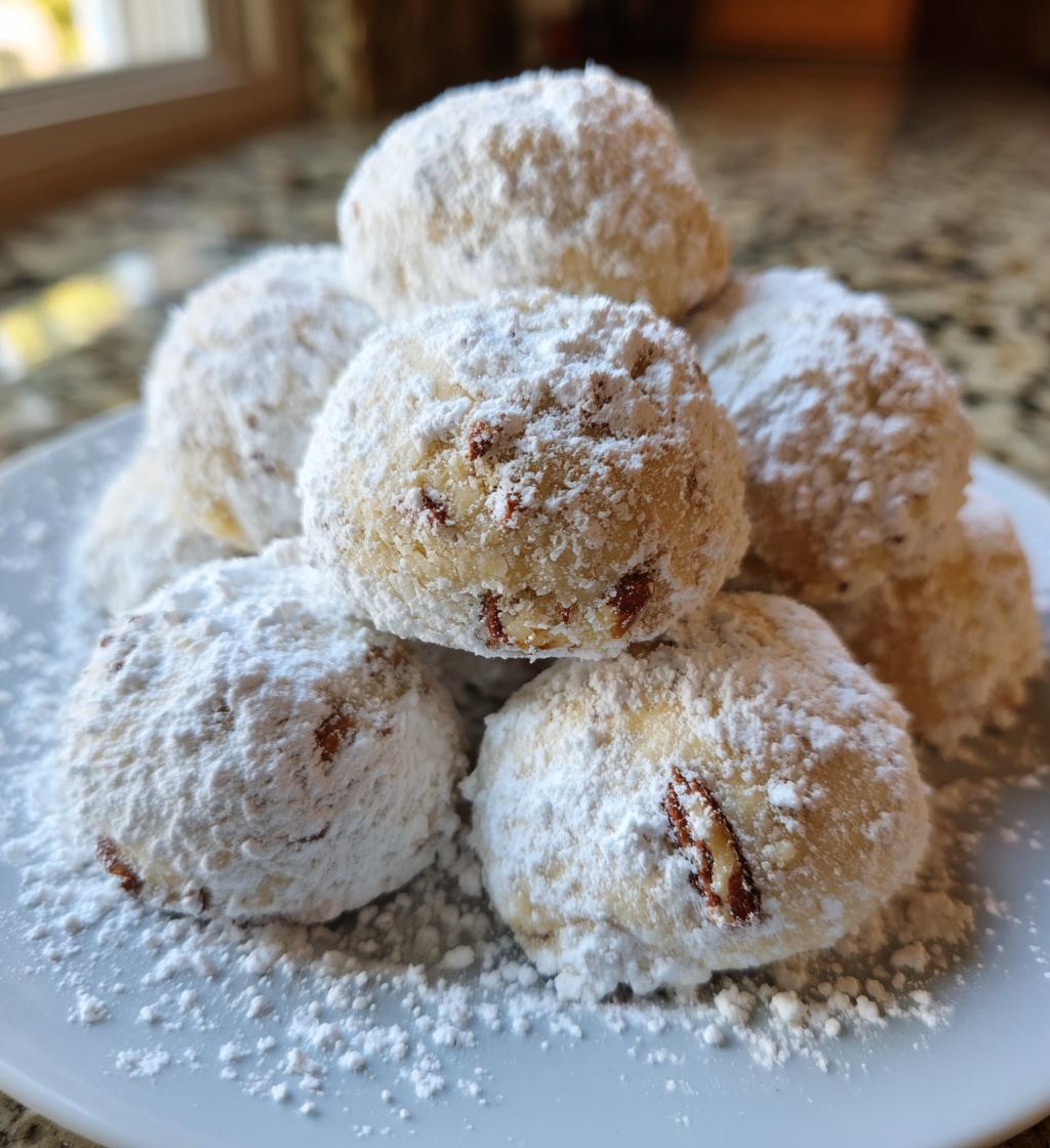 pecan snowball cookies