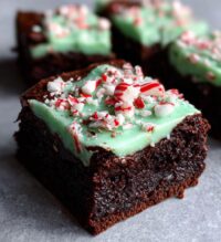 peppermint brownie