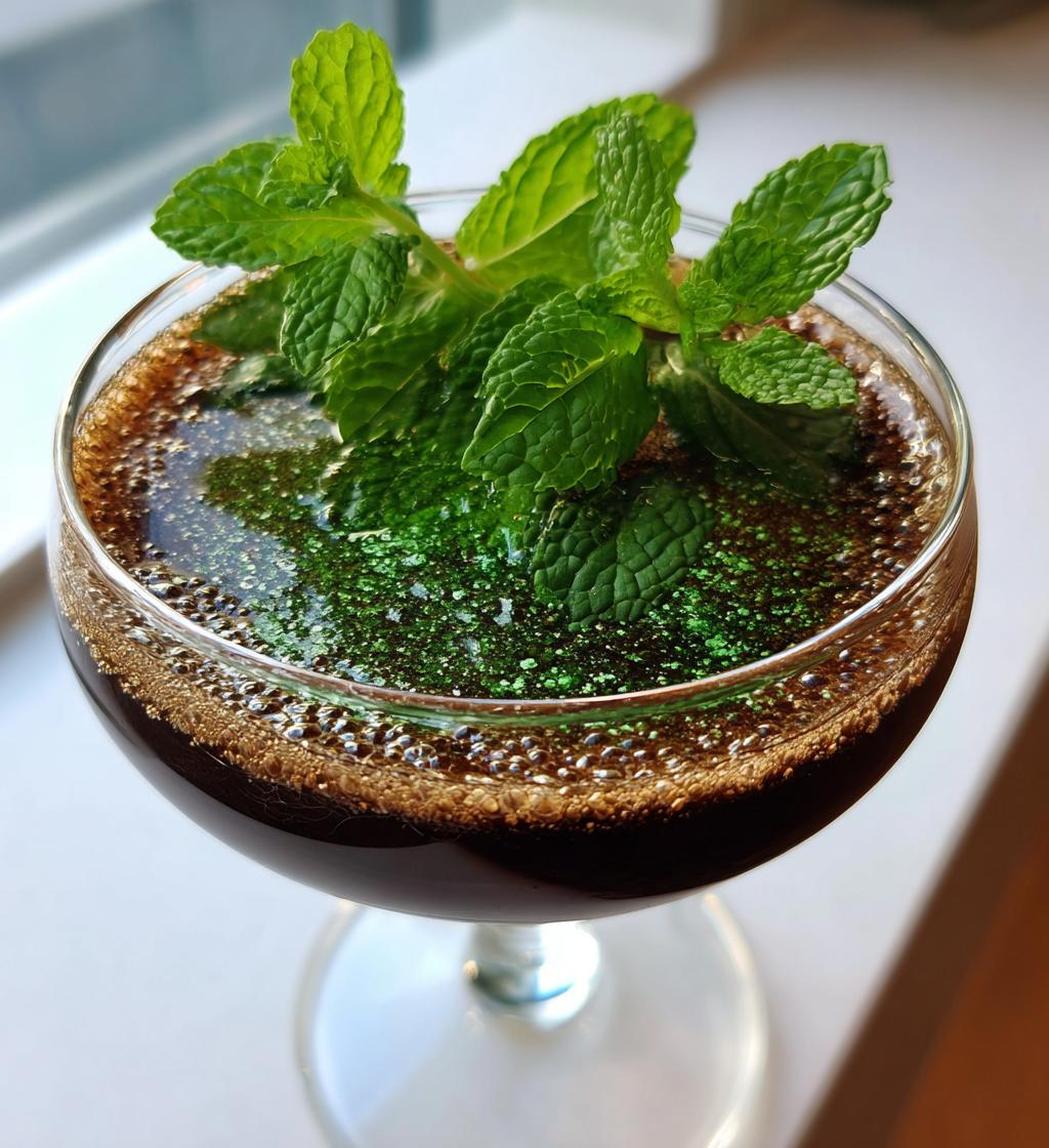 peppermint espresso martini