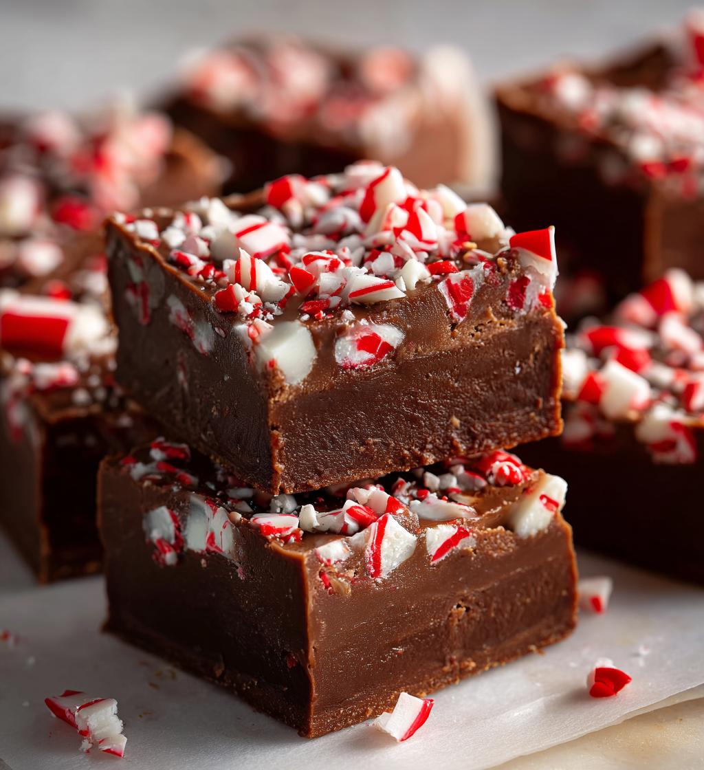 peppermint fudge