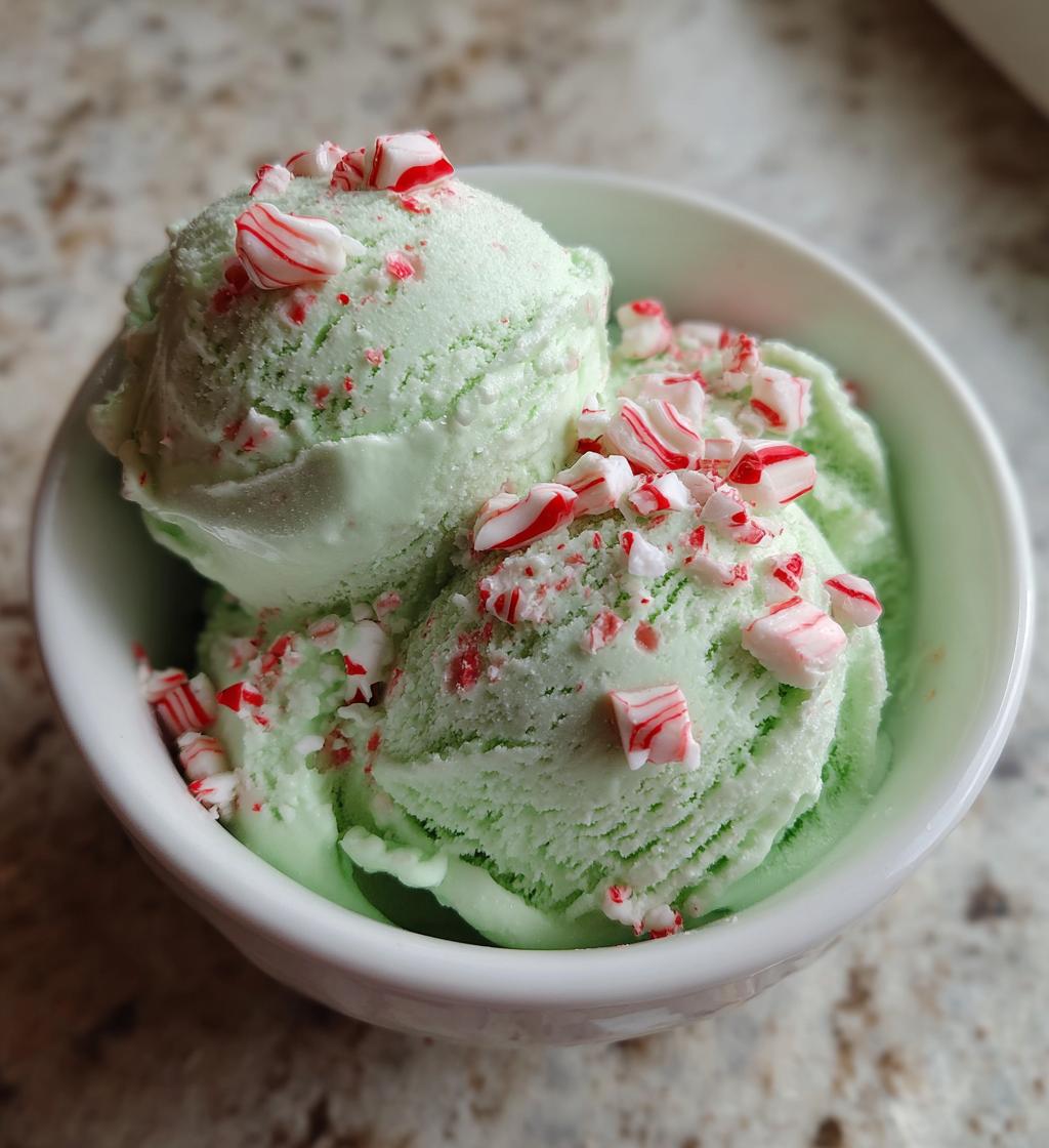 peppermint ice cream