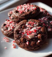 peppermint mocha cookies