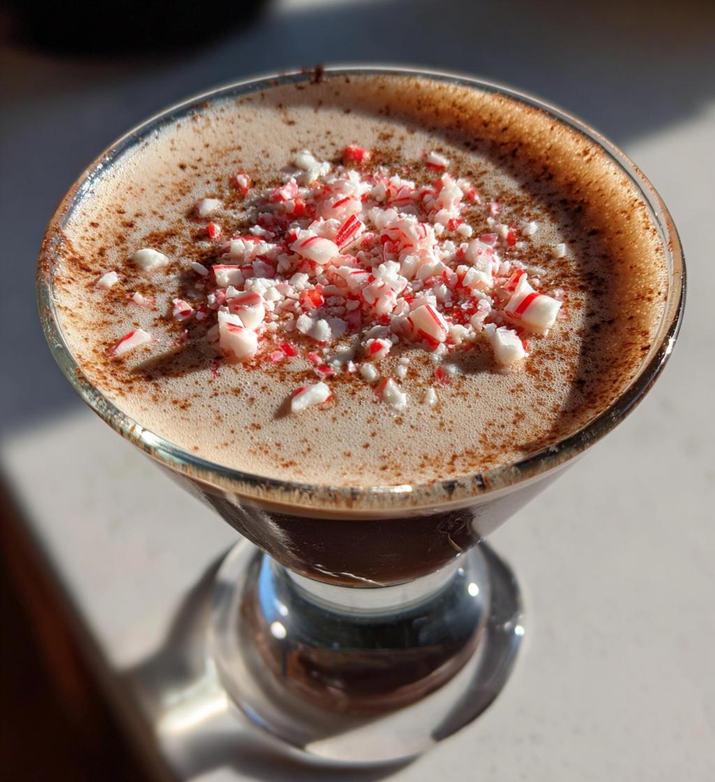 peppermint mocha martini