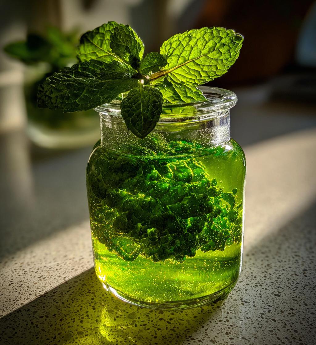 peppermint syrup