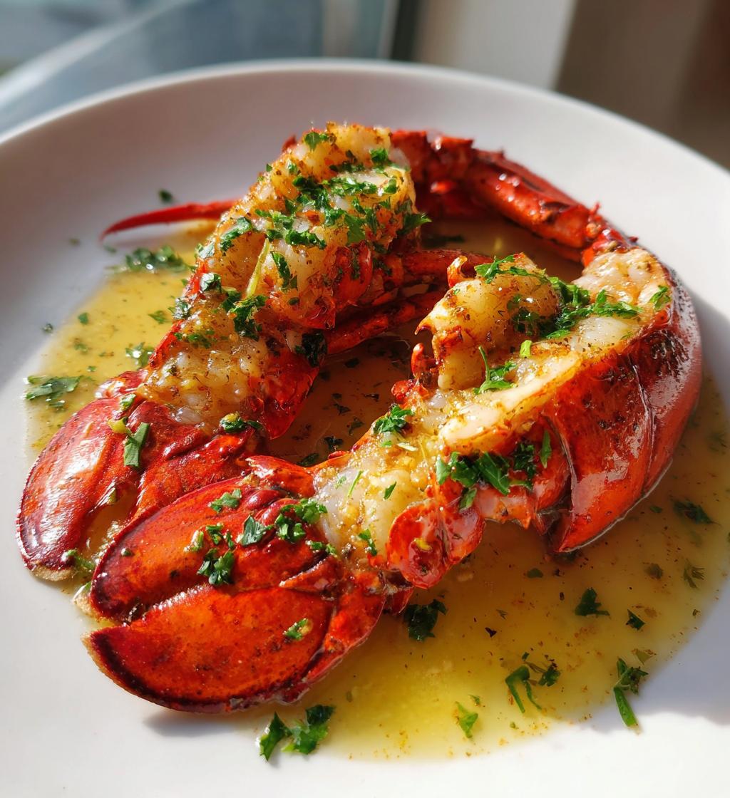 poaching lobster in butter
